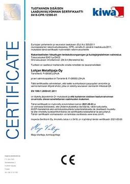 Kiwa-sertifikaatti